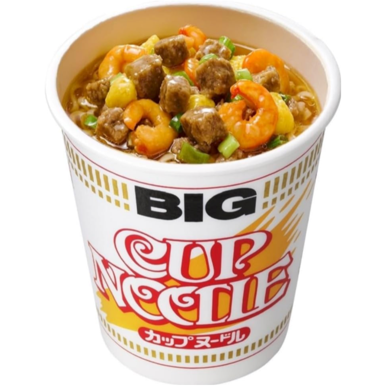 NISSIN Cup Noodle Original BIG SIZE 101g x 12 Packs Made in Japan – Tokyo Sakura Mall