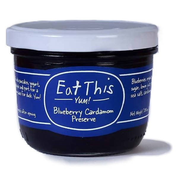 Blueberry Cardamom Jam Tub (XL) – 32oz