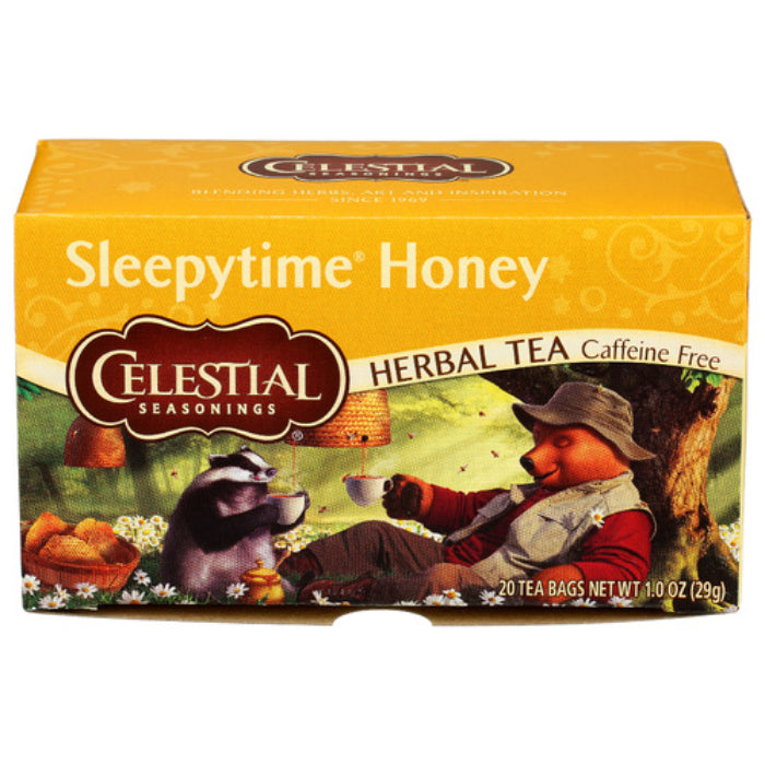 Celestial Seasonings – Herbal Tea Sleepytime Honey, 20 Bags | Pack of
