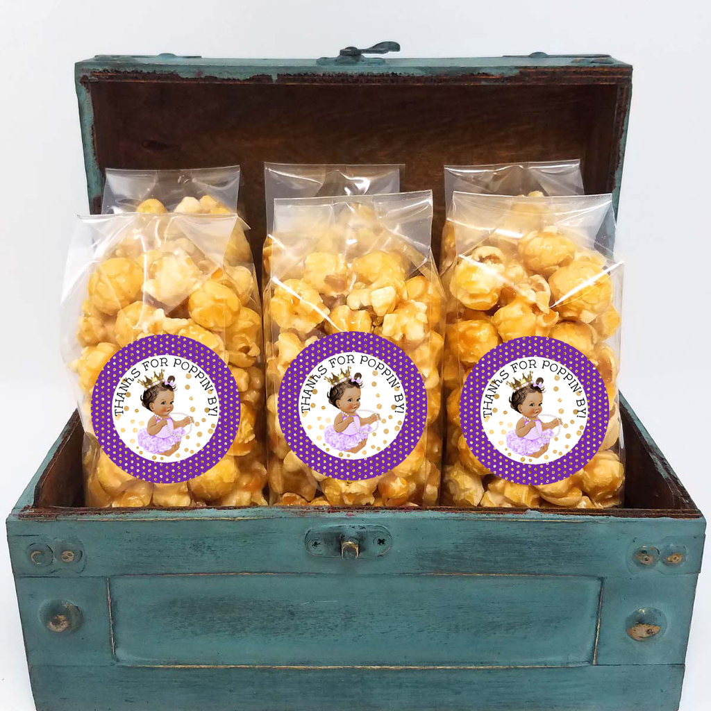 Purple and Gold – Baby Girl – Baby Shower Favors