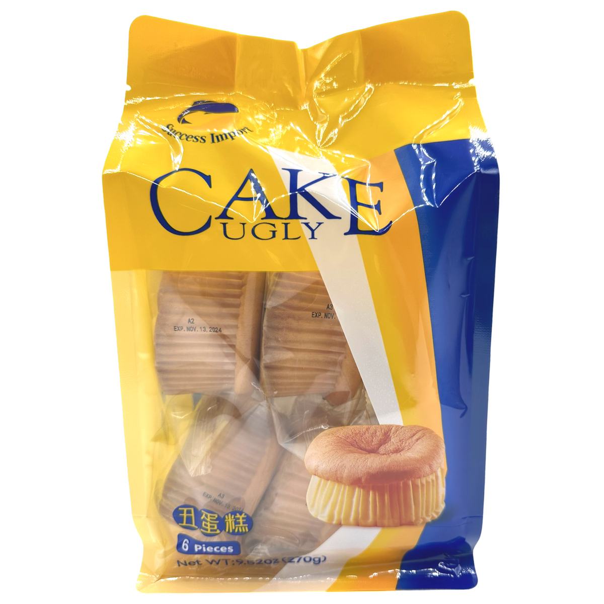 Success Import – Cake Ugly – 6 Pieces – 270 G