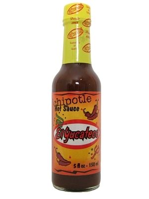 El Yucateco Chipotle Hot Sauce, 5oz.