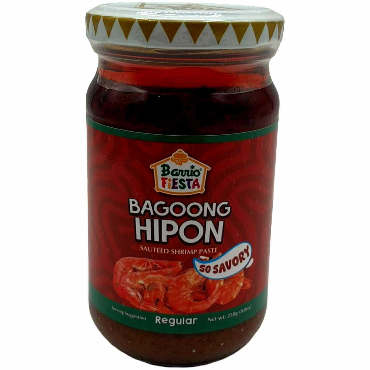 Barrio Fiesta – Bagoong Hipon – REGULAR – 250 G