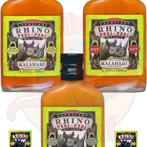 African Rhino Peri Peri Gift Set, 3/6.75oz.