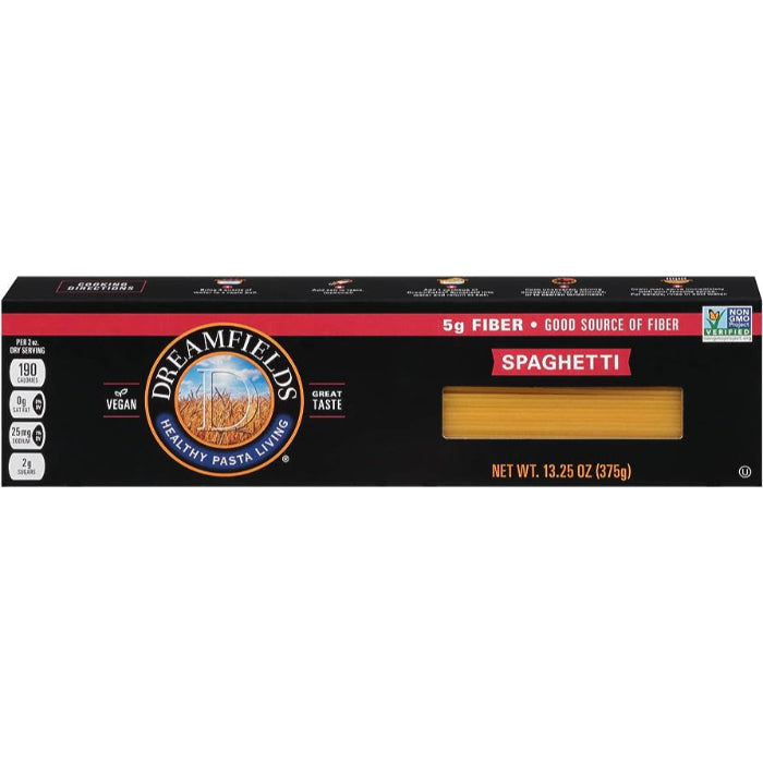 Dreamfields – Spaghetti Pasta, 13.25 Oz (Pack Of 20)