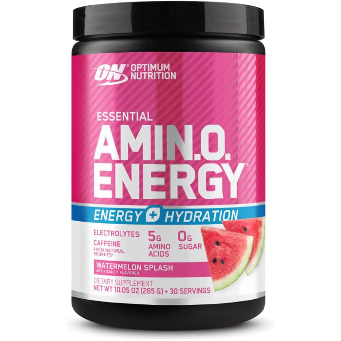 Optimum Nutrition Amino Energy Plus Watermelon 10.05 OZ – Pack of 1