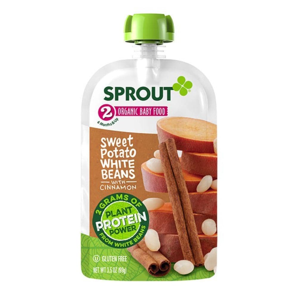 Sprout – Organic Sweet Potato White Beans with Cinnamon Baby Food