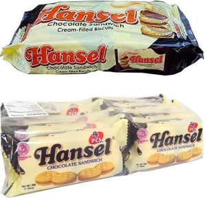 Rebisco – Hansel Sandwich Choco – 10 Pack
