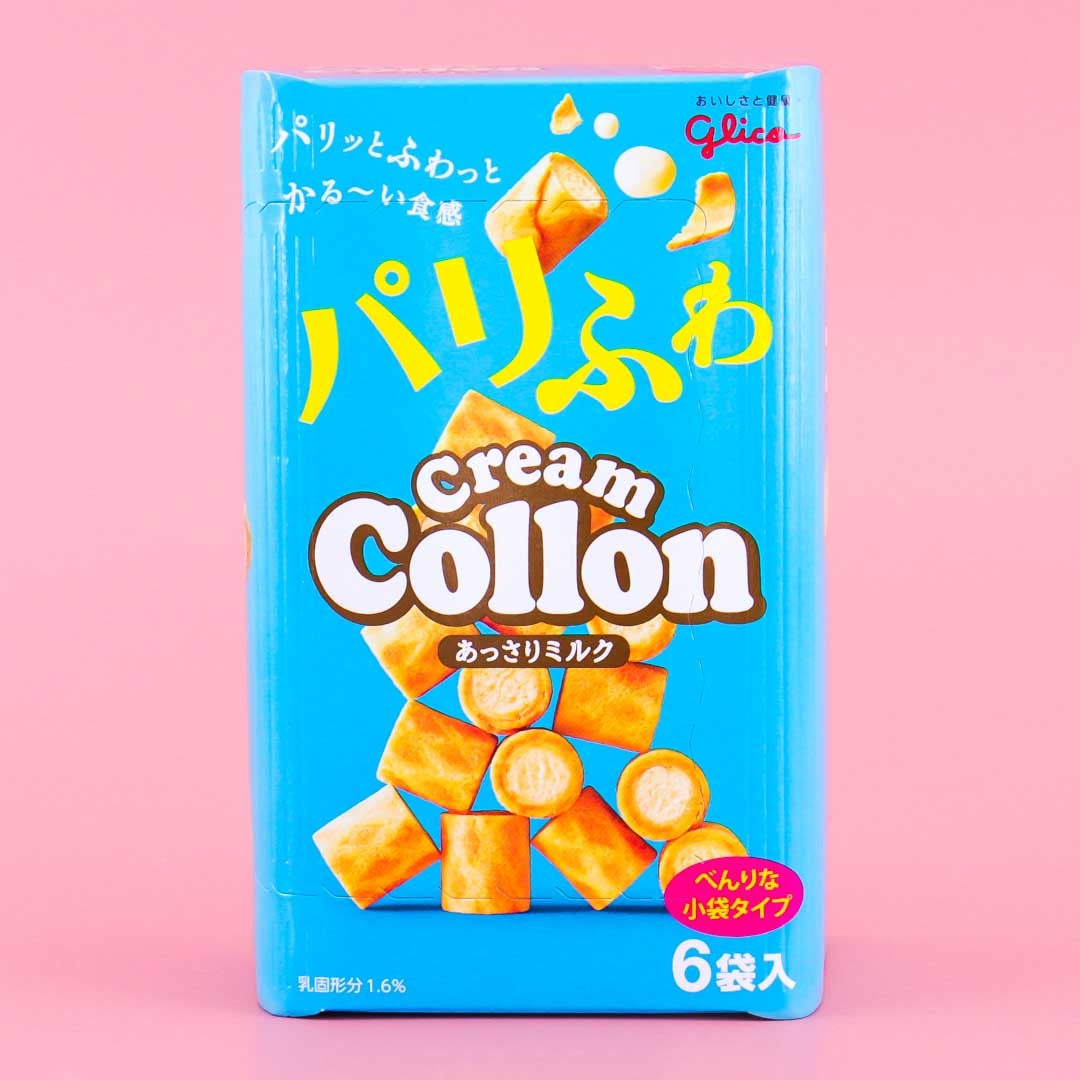 Glico Collon Biscuit Roll – Milk