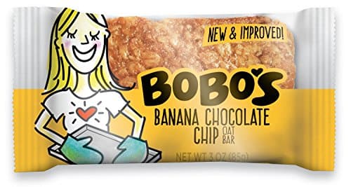 Bobo’s – Oat Bars Bar Oat Banana Choc Chip, 3 OZ – Pack of 12