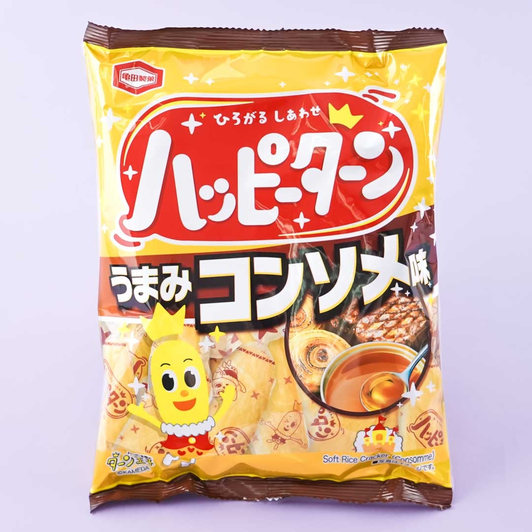 Kameda Happy Turn Soft Rice Crackers – Umami Consomme