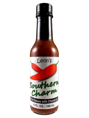Leon’s Southern Charm Hot Sauce, 5oz.