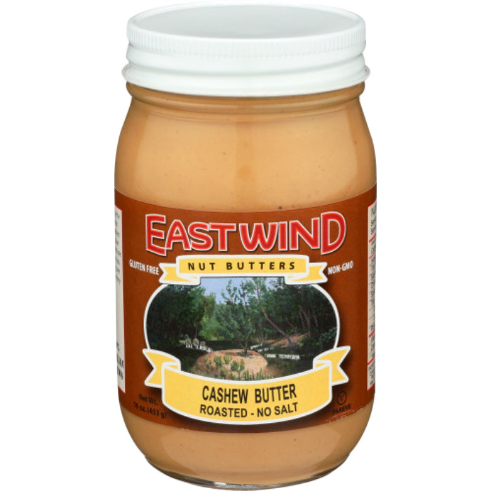 East Wind – Nut Butter Cashew, Roasted, 16 oz – Pack of 6