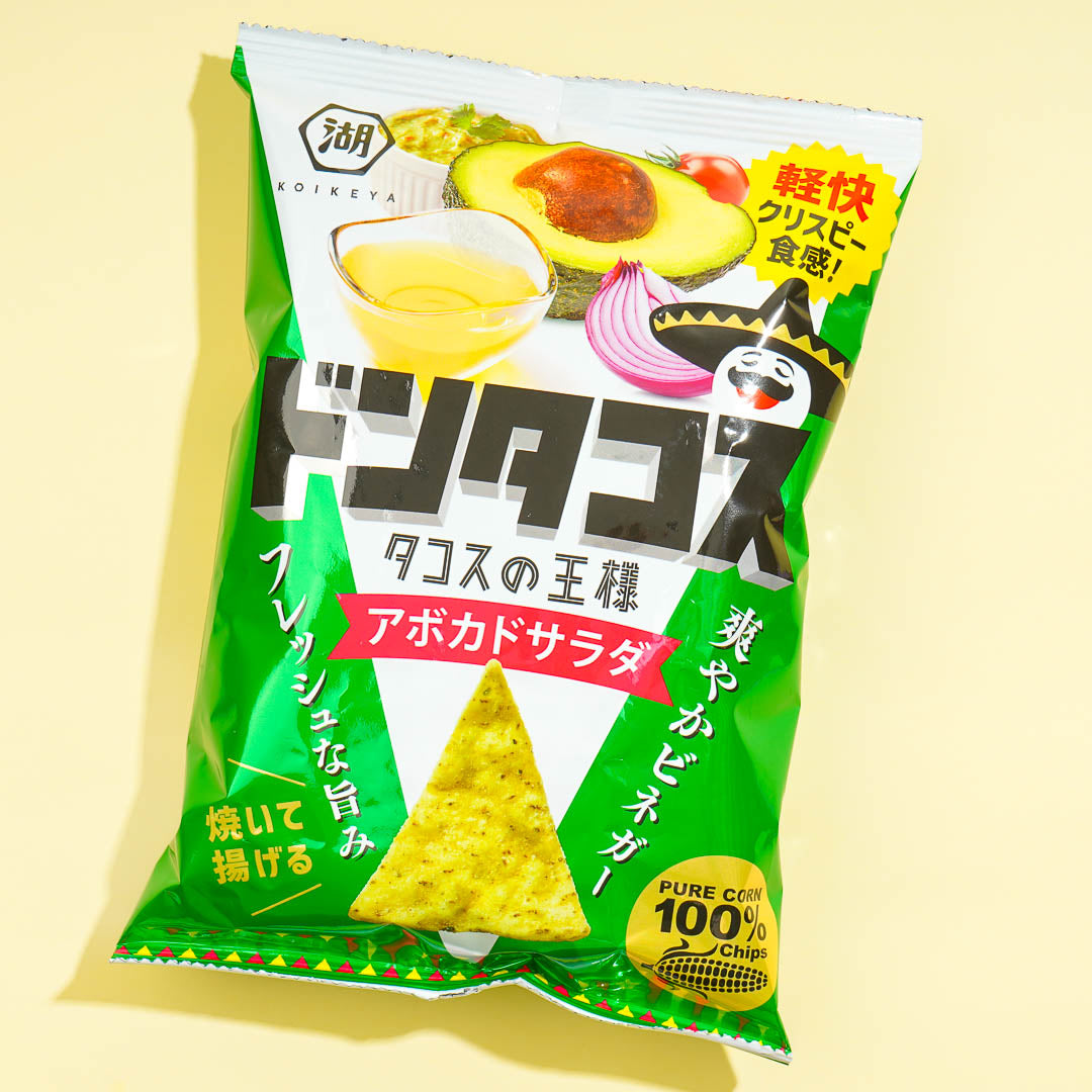 Koikeya Don Tacos Tortilla Chips – Avocado Salad
