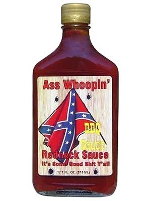 Ass Whoopin Redneck Red BBQ Sauce, 12.7oz.