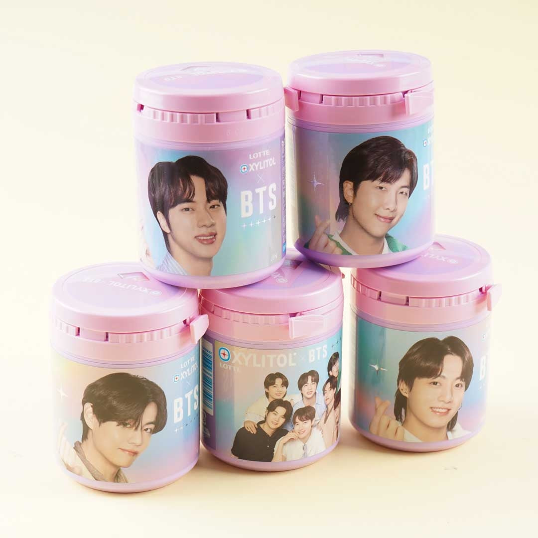 BTS Xylitol Gum – Assorted Grape & Peach