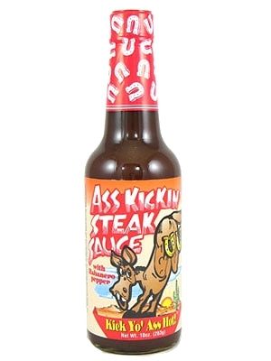 Ass Kickin Steak Sauce, 10oz.