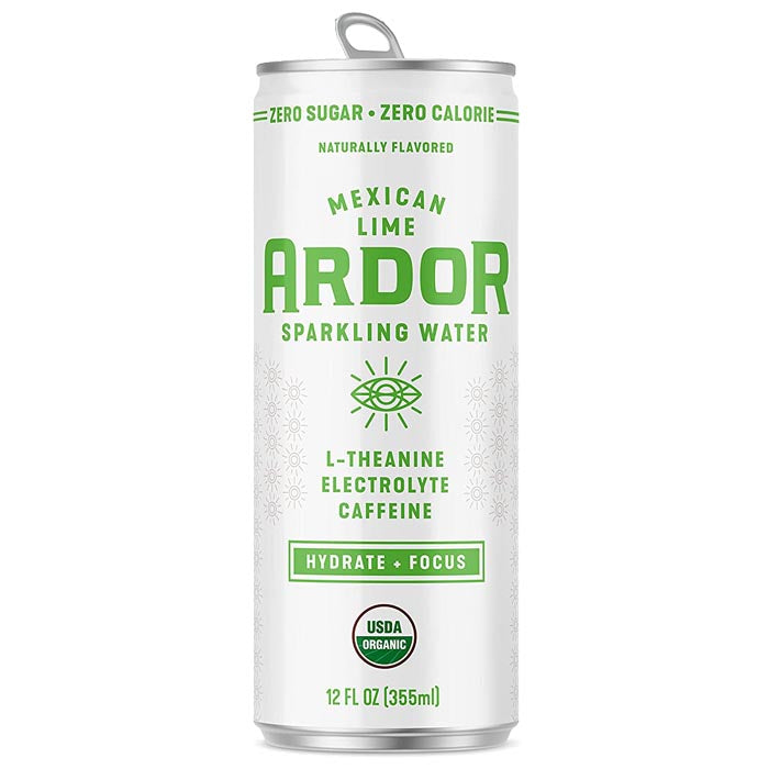 Ardor Organic – Mexican Lime Sparkling Water | Buy Now at PlantX