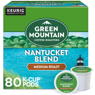 Green Mountain Coffee Nantucket Blend K-Cup Pods, 80 ct.