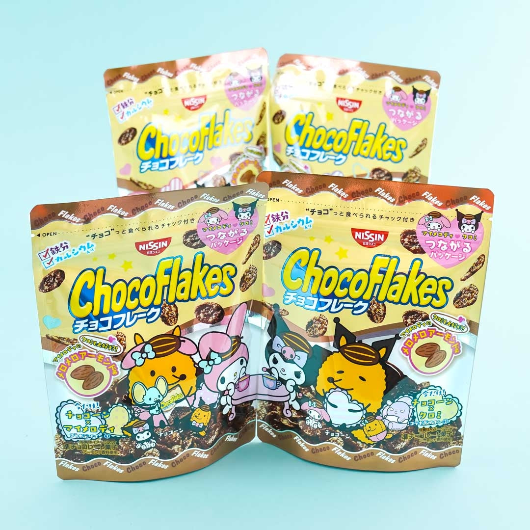My Melody & Kuromi Choco Flakes – Almond