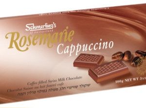 Schmerling’s Rosemarie Cappuccino Swiss Chocolate Bars, Coffee Filled, 3.5 oz
