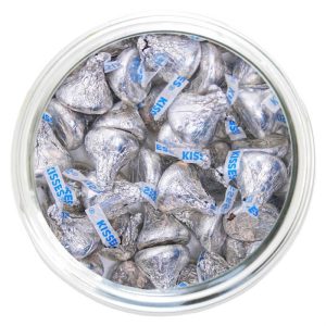 Silver Hershey’s Kisses
