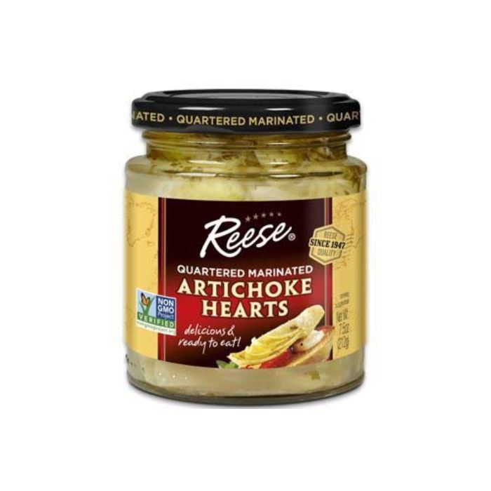 Reese – Marinated Artichoke Hearts, 7.5 Oz | Pack of 12