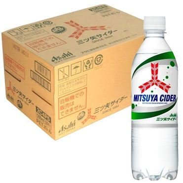 Asahi “Mitsuya Cider” 500ml Plastic Bottle x 24 Bottles