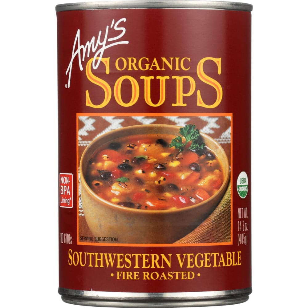 Amy’s – Organic Fire Roasted Southwestern Vegetable Soup, 14.7 Oz