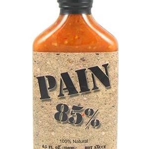PAIN 85% Hot Sauce, 6.5oz.