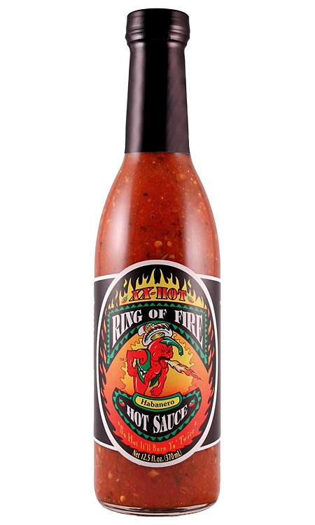 Ring of Fire XX-Hot Habanero Hot Sauce, 12.5oz.