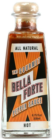 Bella Forte Hot Pepper Sauce, 6.75 oz