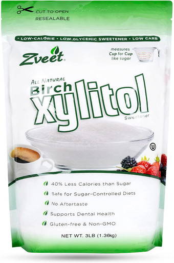 Zveet Real Birch Xylitol, 3 lb.