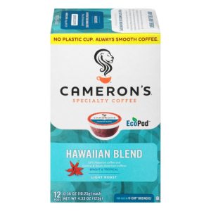 Camerons Coffee – Hawaiian Blend Single Serve Coffee Pods, 4.33 Oz | P