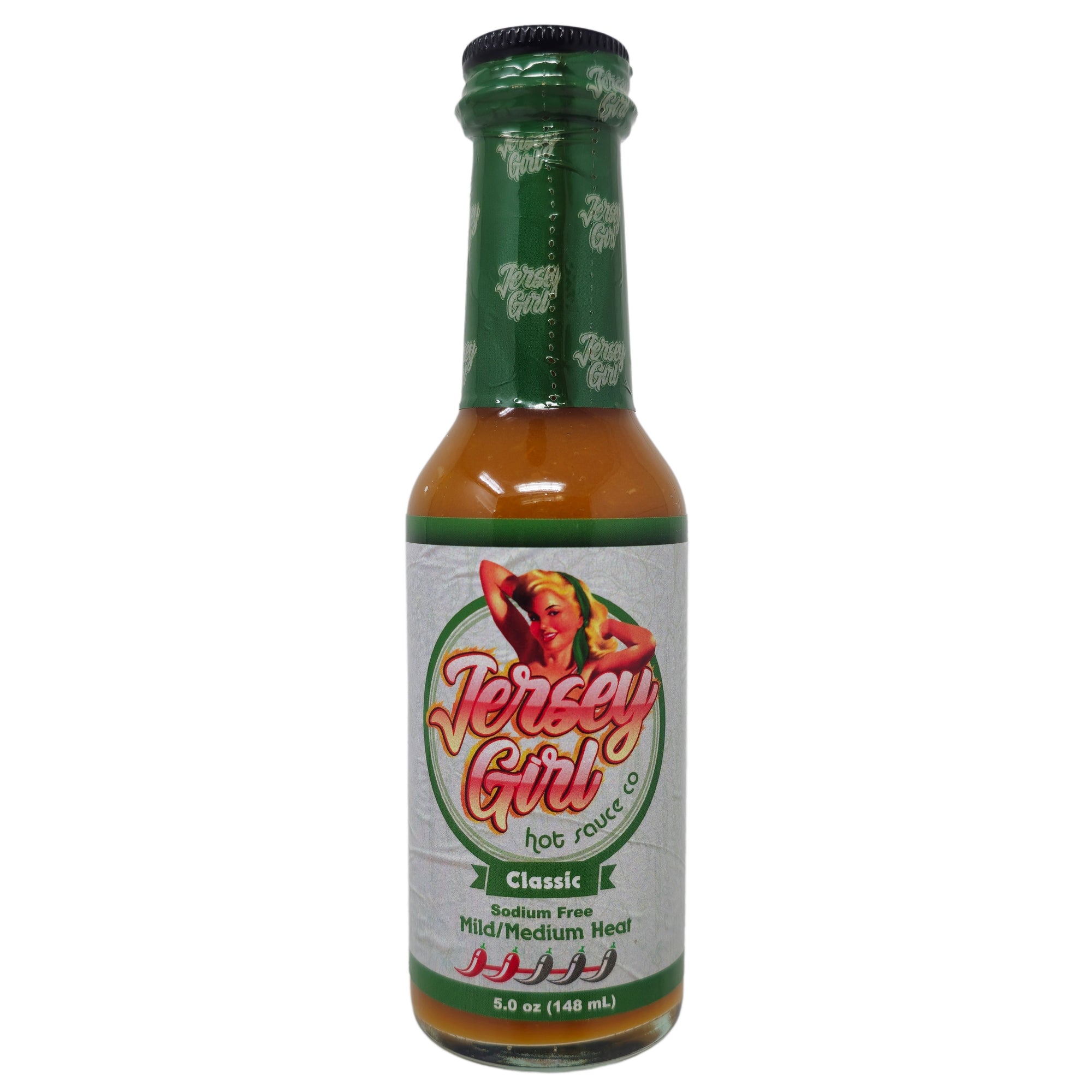 Jersey Girl Classic Hot Sauce Sodium Free – 5oz.
