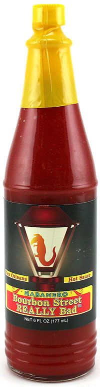 Bourbon Street Really Bad Hot Sauce, 6oz.