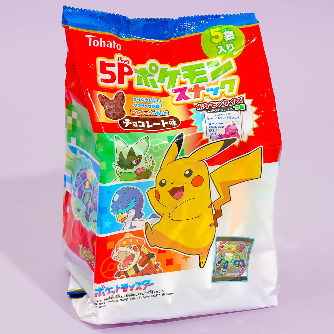 Pokemon Corn Puff Snack Pack – 5 pcs