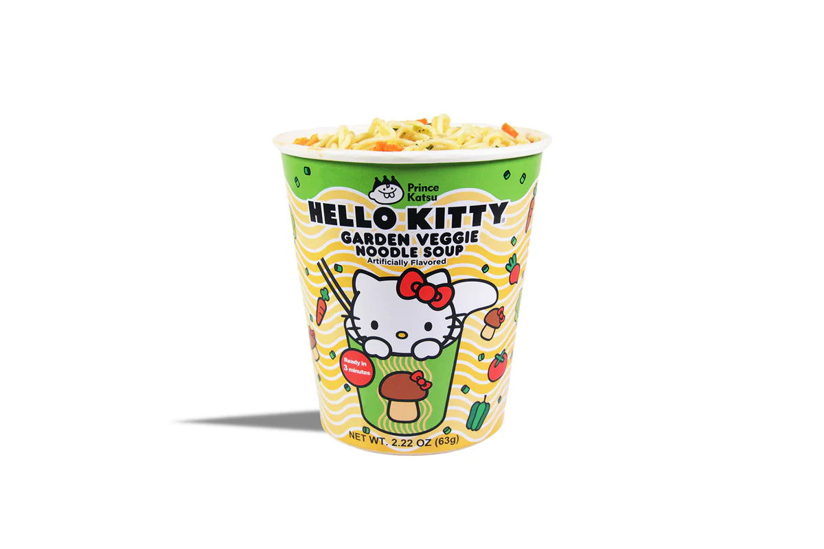 Hello Kitty Garden Veggie Noodles Soup