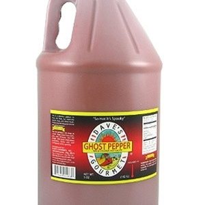 Dave’s (NEW) Ghost Pepper Naga Jolokia Hot Sauce, (Gallon) 128oz.