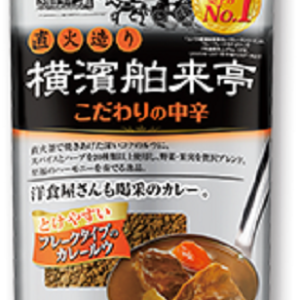 Ebara, Curry Flake, “Yokohama Hakuraitei” 180g, for 6 servings, Medium hot