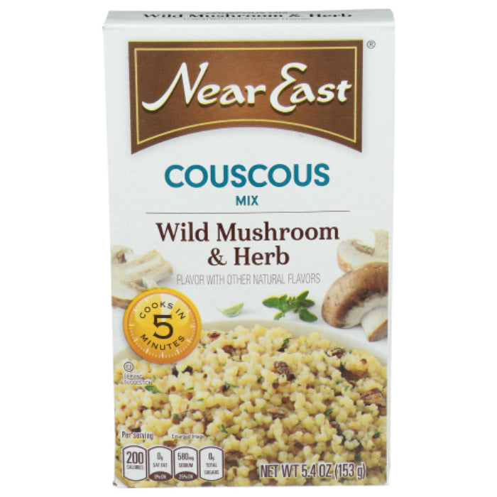 Near East Mushroom & Herb Couscous 5.4 OZ – Pack of 12