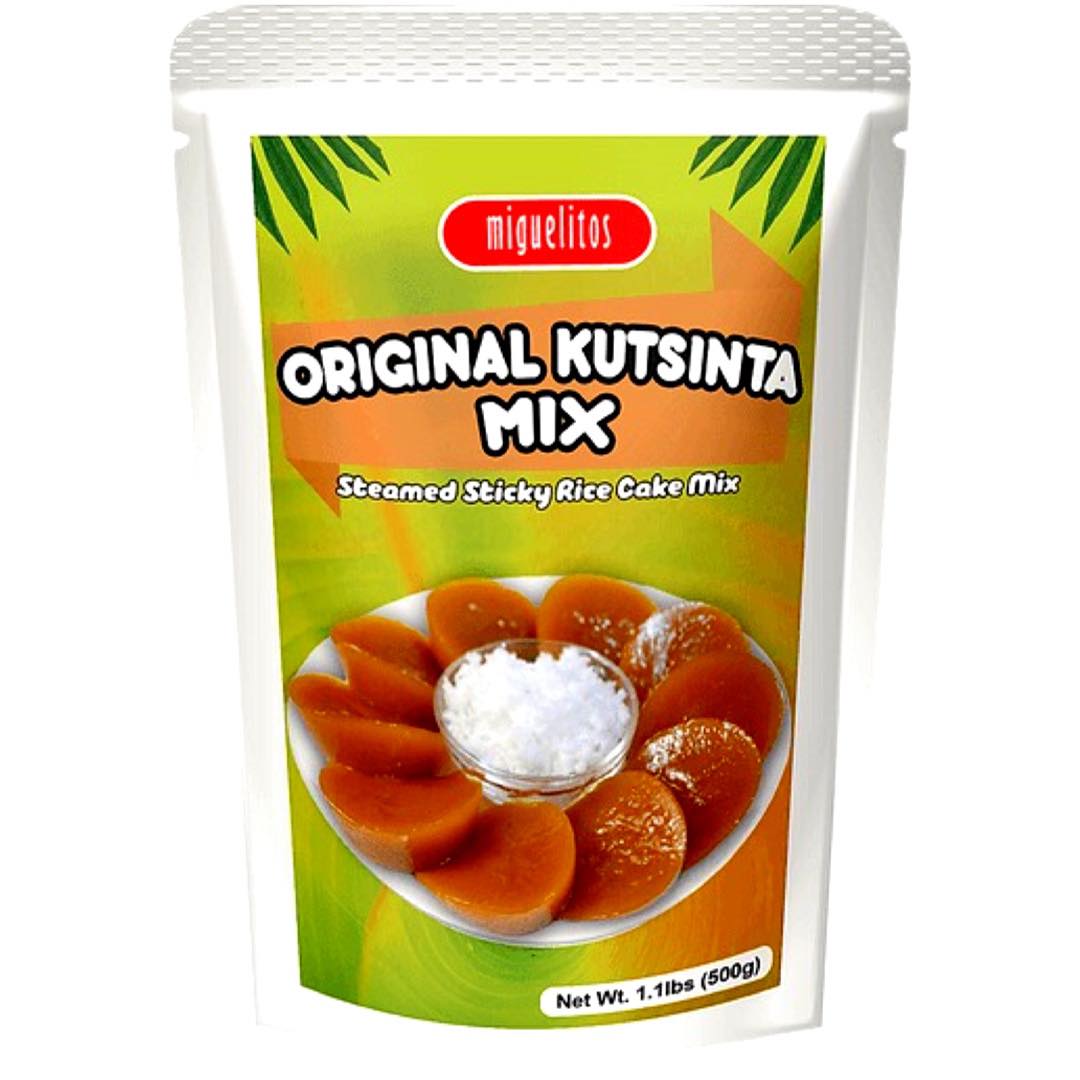 Miguelitos -Original Kutsinta Mix – Steamed Sticky Rice Cake Mix – 500 G
