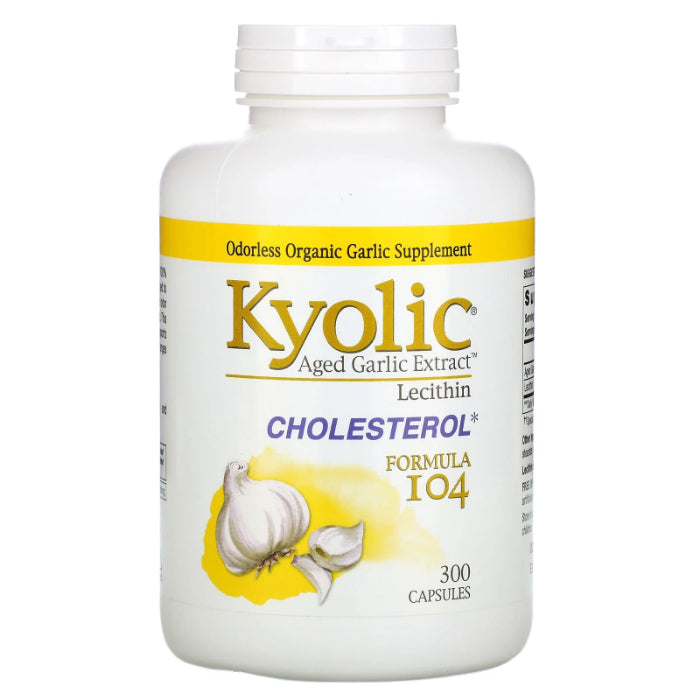 Kyolic – Formula 104, 300 Capsules – Pack of 1