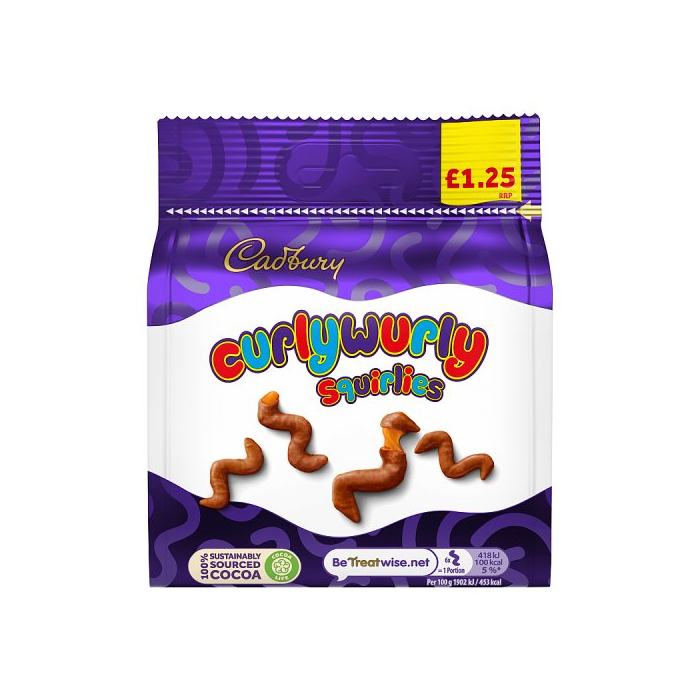 Cadbury Curly Wurly Squirlies