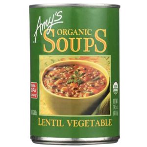Amy’s – Lentil Vegetable Soup, 14.5oz