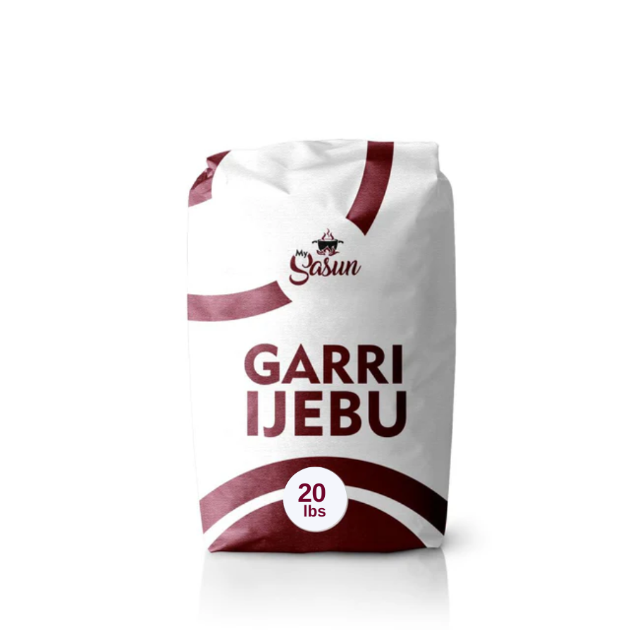 Garri Ijebu | 20lbs – Authentic Nigerian Cassava Product