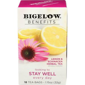 Bigelow – Lemon Echinacea Tea, 1.15 oz | Pack of 6