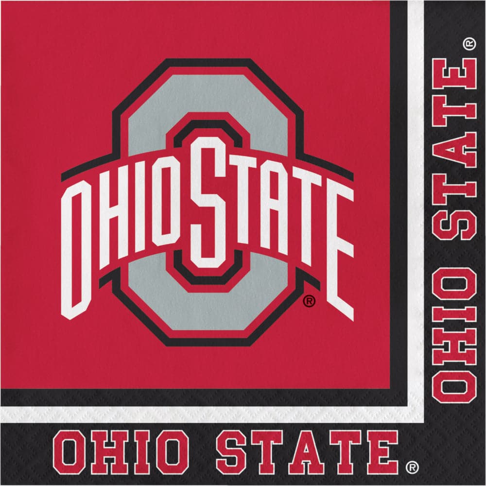 Creative Converting – Ohio State Buckeyes Lunch Napkins