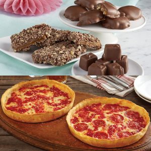 Trio of Treats & 2 Lou’s Pizzas