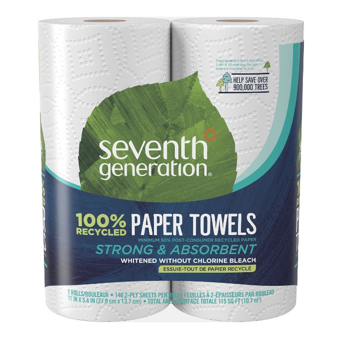 Seventh Generation Paper Towel Wht 2rl Pck 1 Ea – Pack Of 12